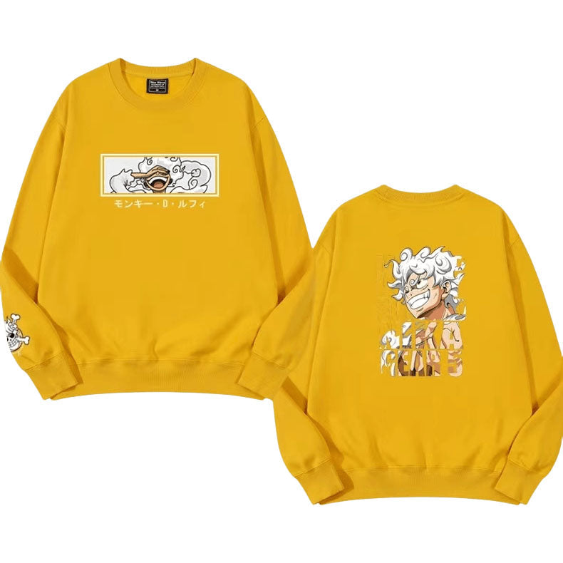 Nika Luffy mode confortable ample chaud manches longues vêtements