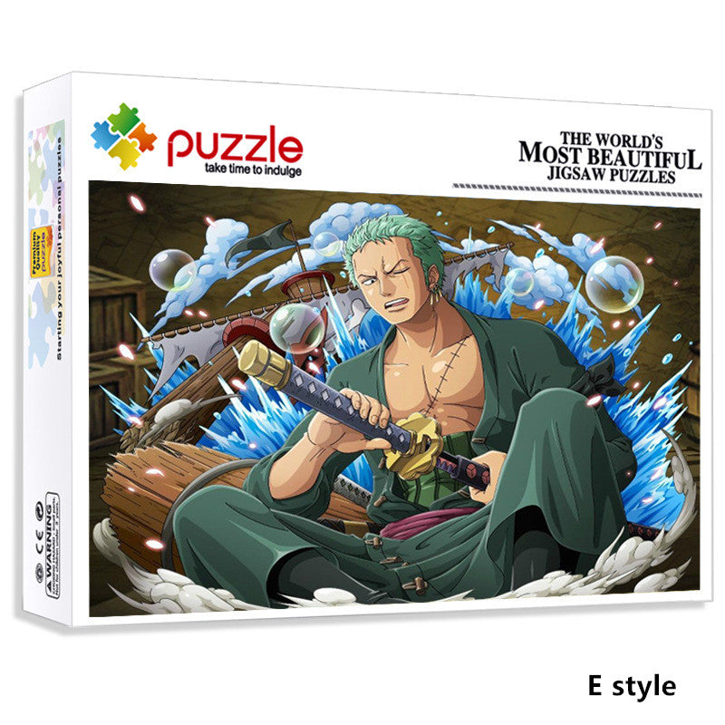 Luffy/Zoro 1000 PIÈCES Puzzle amusant
