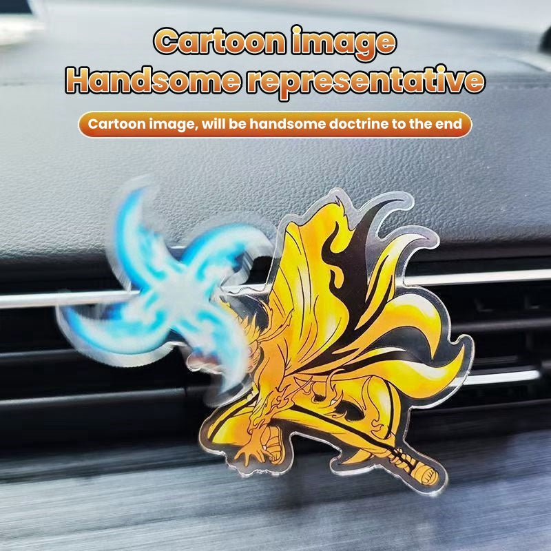 Décoration de climatisation de voiture Sasuke/Kakashi/Sakura - Modèle Rasengan rotatif