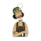 Ornement de tableau de bord Luffy/Zoro/Sanji en forme de figurine à tête branlante