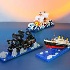 Thousand Sunny Puzzle Building blocks Drift Bottle Decoration