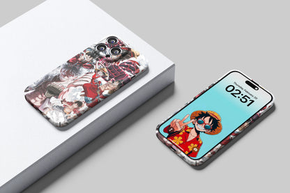 Luffy’s Unstoppable Journey | One Piece 3D Printed Anime Phone Case