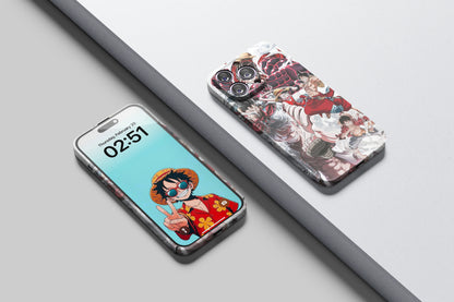 Luffy’s Unstoppable Journey | One Piece 3D Printed Anime Phone Case