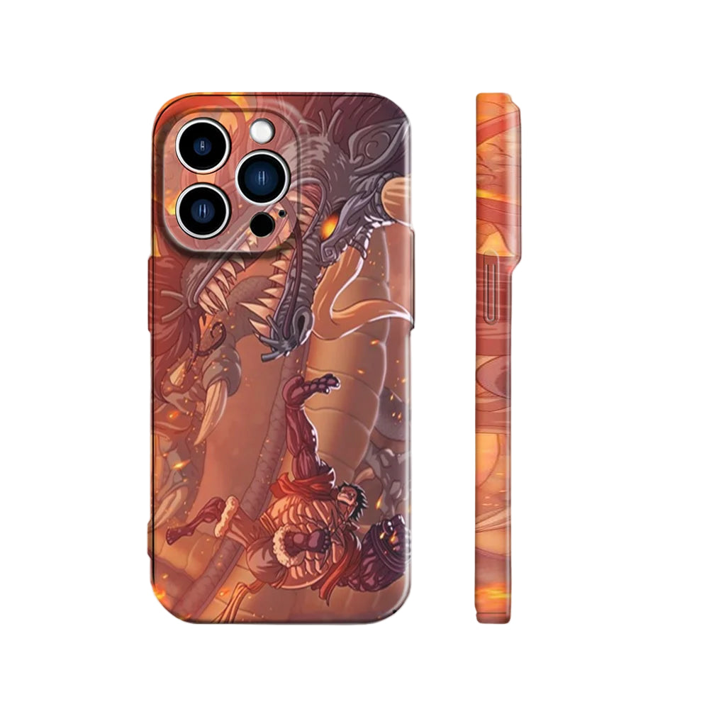 Luffy vs Kaido | One Piece 3D Printed Anime Phone Case