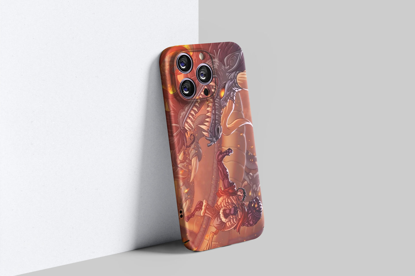 Luffy vs Kaido | One Piece 3D Printed Anime Phone Case