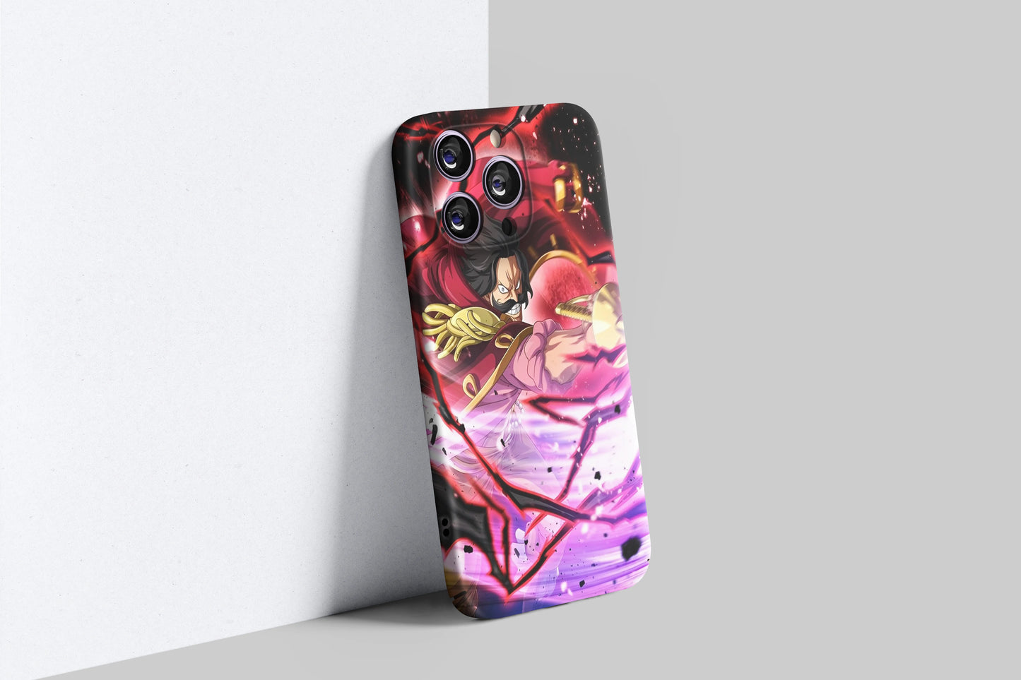 Gol D Roger Color Of The Supreme King | One Piece 3D Printed Anime Phone Case