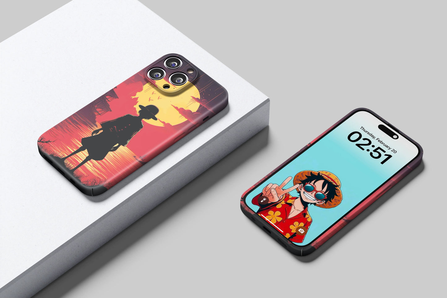 Mugiwara Boy Luffy | One Piece 3D Printed Anime Phone Case