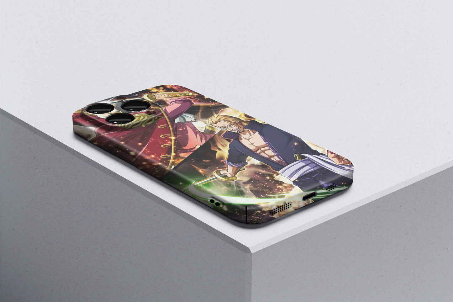 Pirate King Roger & Dark King Rayleigh | One Piece 3D Printed Anime Phone Case