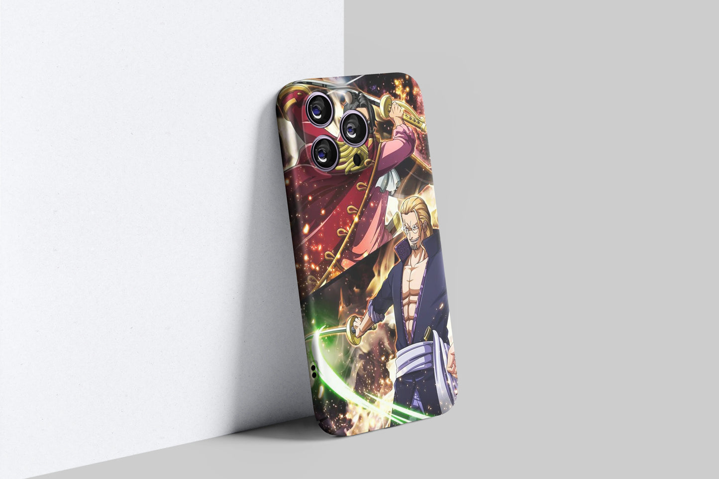 Pirate King Roger & Dark King Rayleigh | One Piece 3D Printed Anime Phone Case