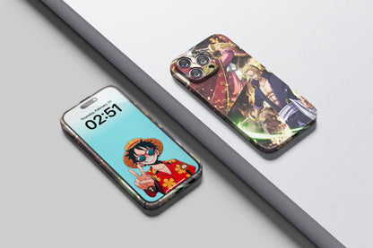 Pirate King Roger & Dark King Rayleigh | One Piece 3D Printed Anime Phone Case
