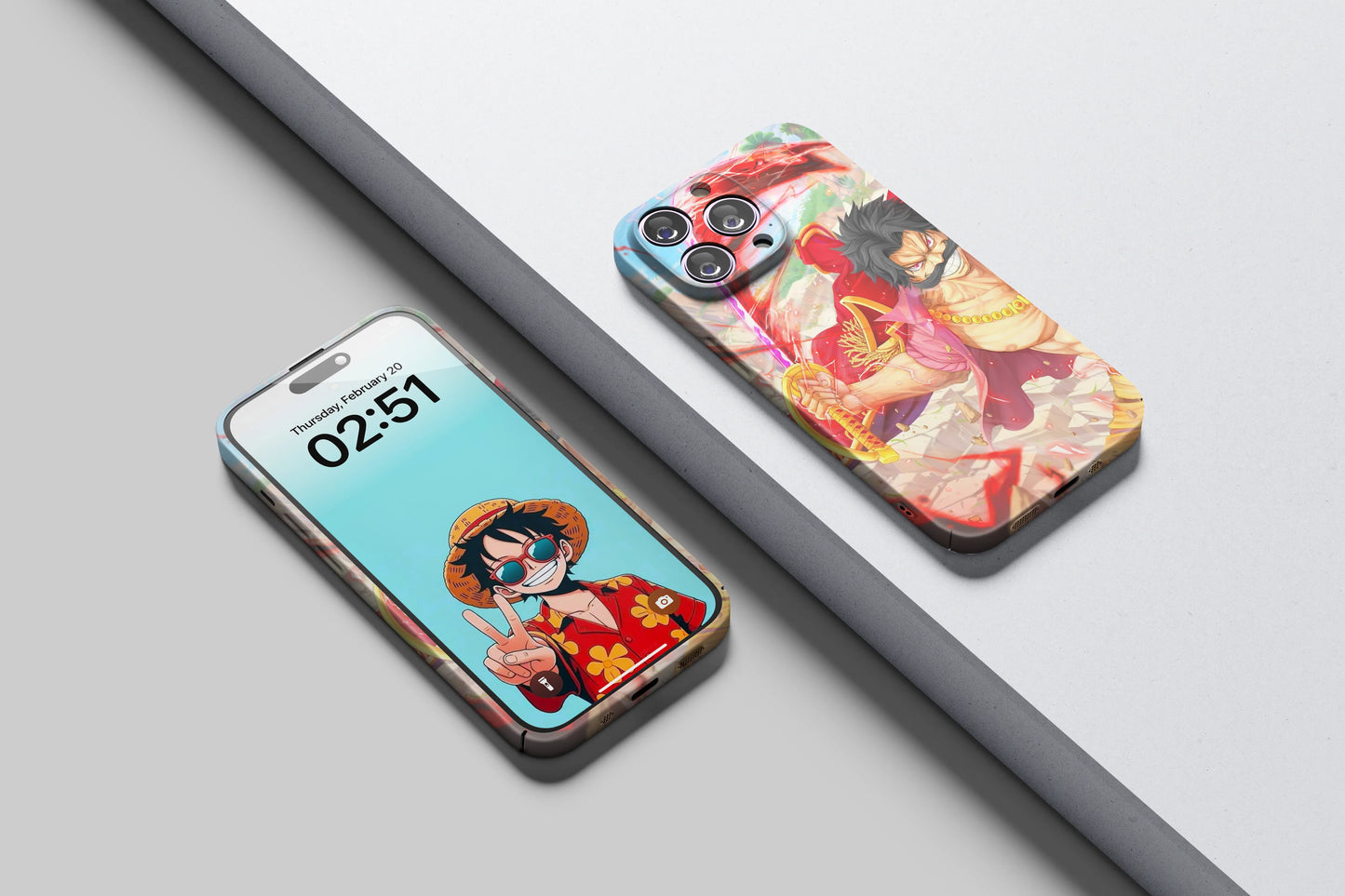 Pirate King Gol D. Roger's Divine Departure | One Piece 3D Printed Anime Phone Case