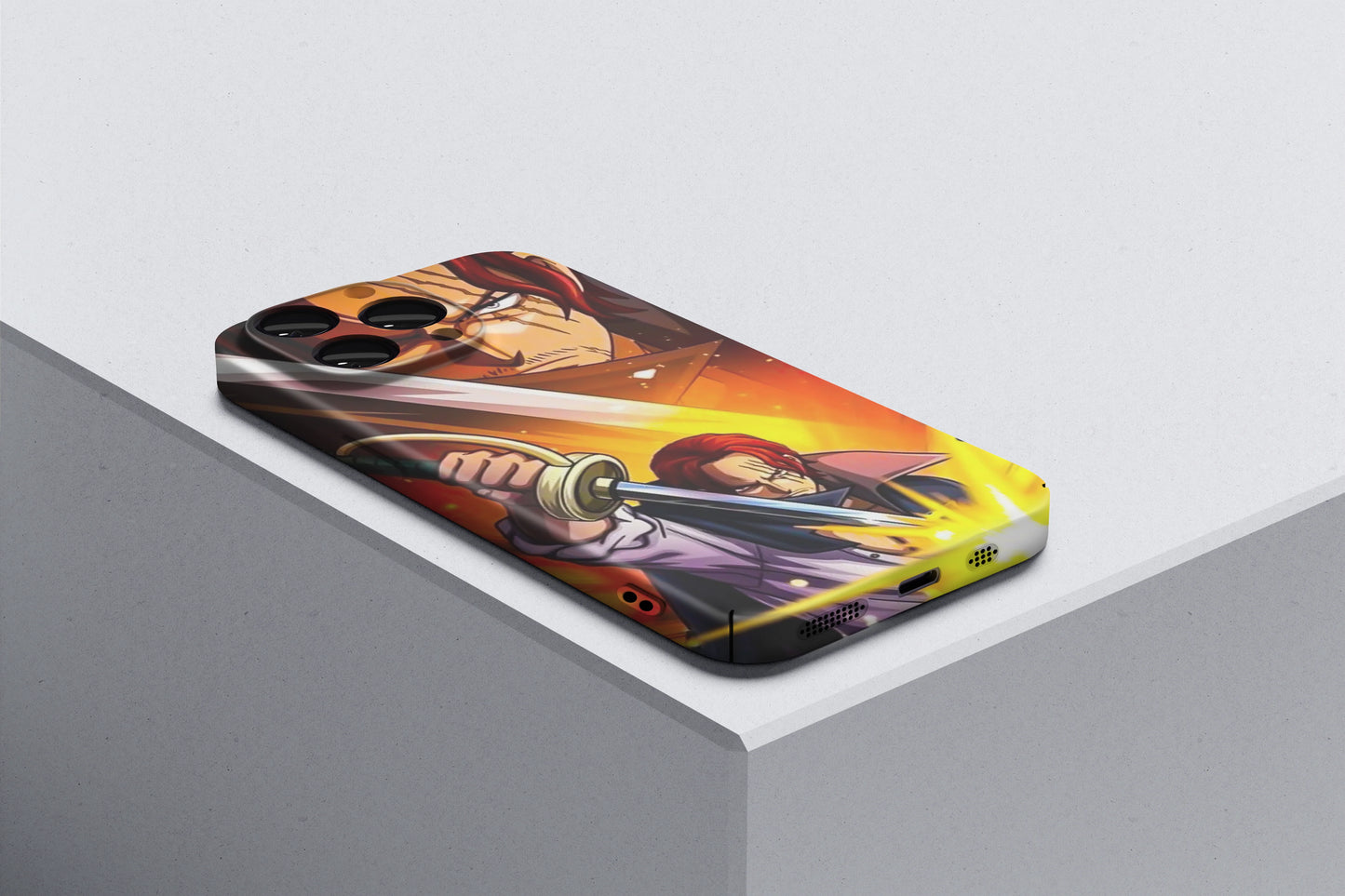 Shanks Unshakable Confidence | One Piece 3D Printed Anime Phone Case