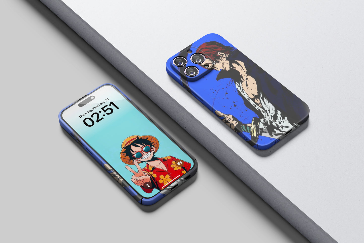 Emperor Shanks Of The New World | One Piece 3D Printed Anime Phone Case
