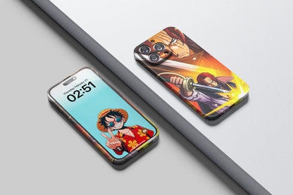 Shanks Unshakable Confidence | One Piece 3D Printed Anime Phone Case