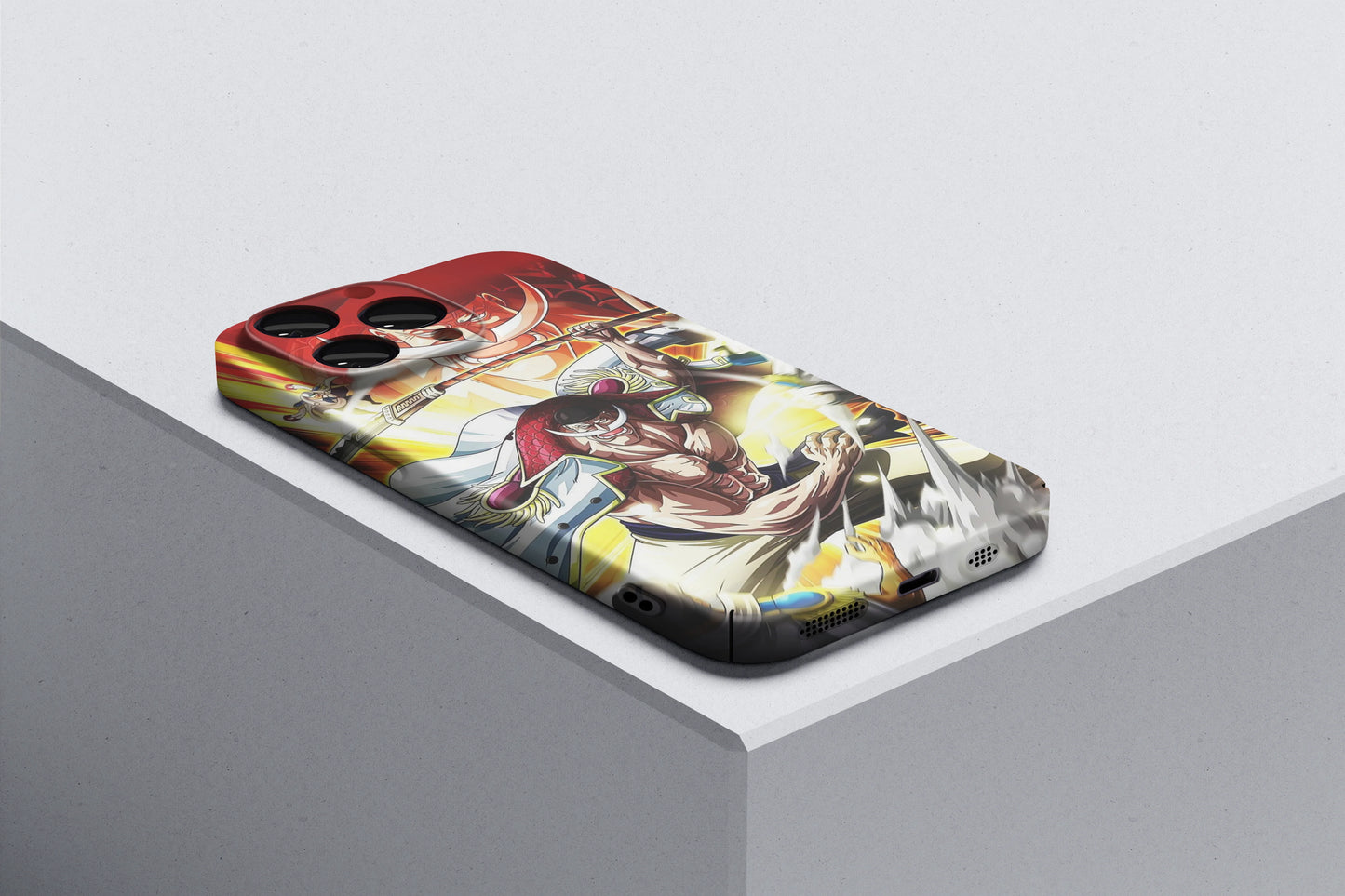 Whitebeard Unstoppable Might | One Piece 3D Printed Anime Phone Case