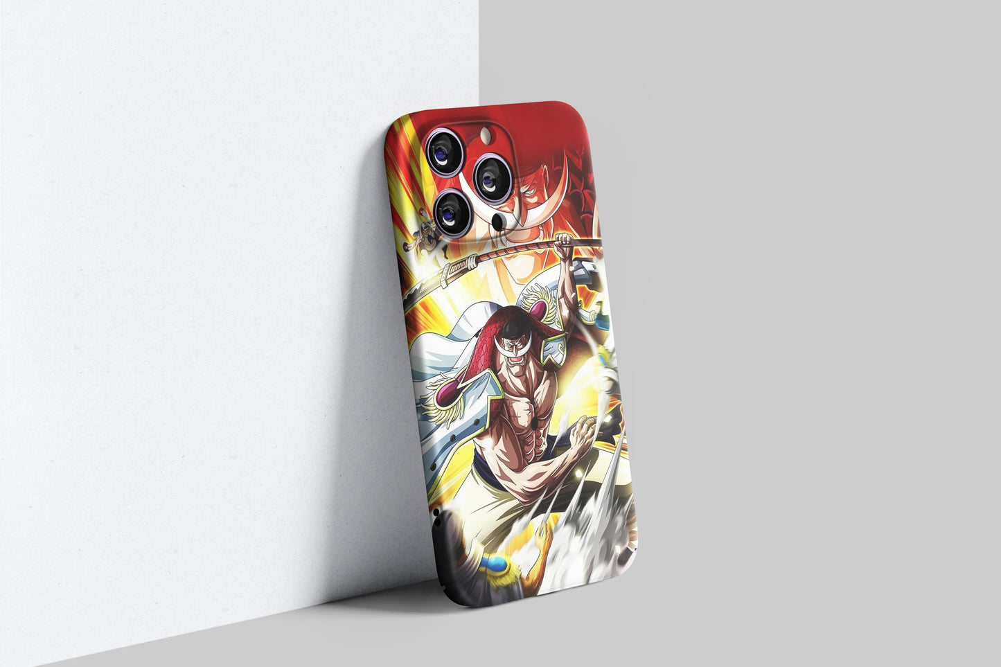 Whitebeard Unstoppable Might | One Piece 3D Printed Anime Phone Case
