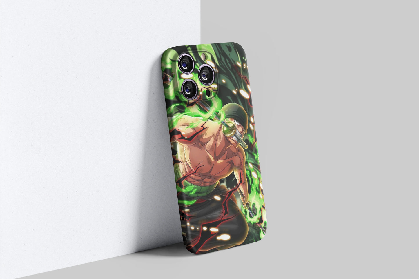 Zoro Haki Unleashed | One Piece 3D Printed Anime Phone Case
