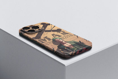 Pirate Hunter Zoro | One Piece 3D Printed Anime Phone Case