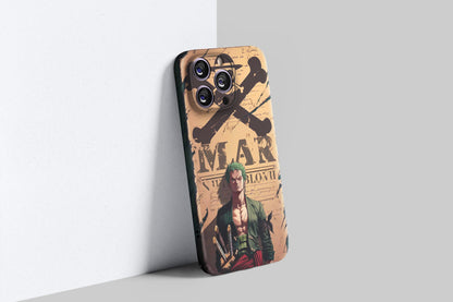 Pirate Hunter Zoro | One Piece 3D Printed Anime Phone Case