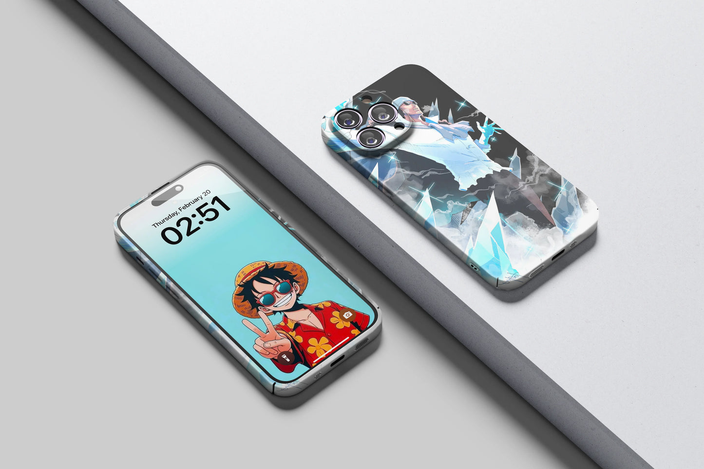 Aokiji Ice Admiral | One Piece 3D Printed Anime Phone Case
