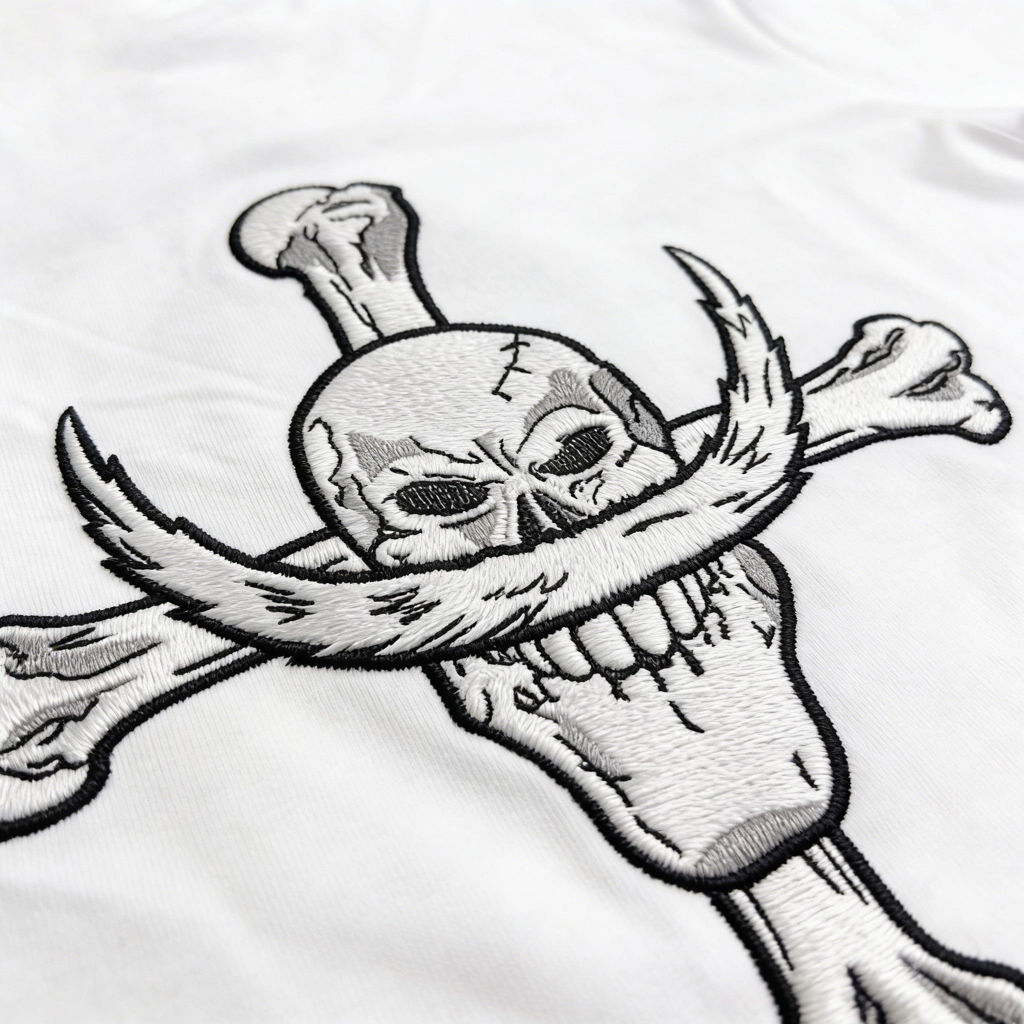 One Piece Whitebeard Edward Newgate Embroidered T-Shirt, Anime Oversized Cotton Tee