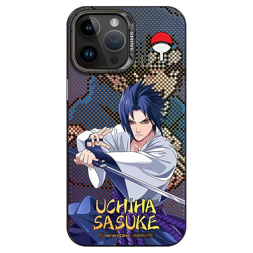 Coque de téléphone antichoc en silicone Itachi/Sasuke/Kakashi pour iPhone