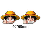Autocollants 3D dégradés Luffy/Zoro/Nami
