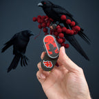 Itachi/Obito/Gaara Fire Shadow Ninja - Cartes poussoirs EDC inspirées pour le soulagement du stress