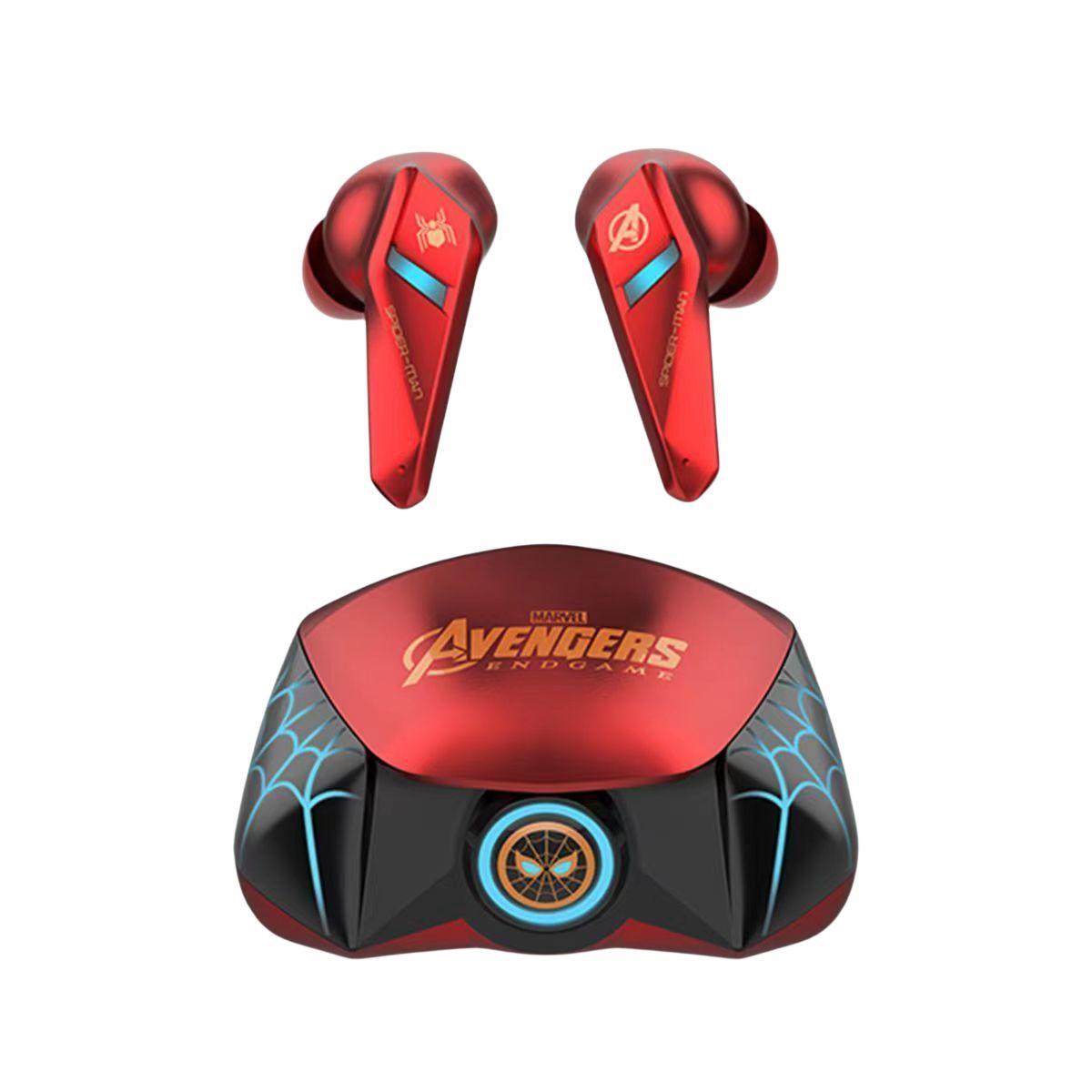 Marvel Spider‑Man Uzumaki Naruto Combo Pack, Wireless Bluetooth Earphones & Kunai Utility Knife