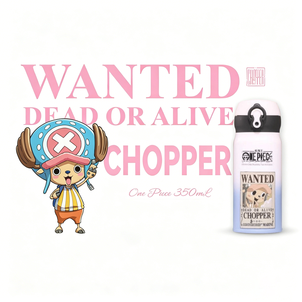 Luffy/Zoro/Chopper vacuum stainless steel insulated cup