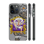 Coque Luffy/Zoro en silicone antichoc pour iPhone