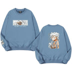 Nika Luffy mode confortable ample chaud manches longues vêtements