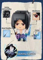 Uzumaki/Sasuke personnage original de jouet de construction en briques