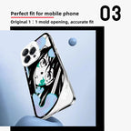 Coque de téléphone antichoc en silicone tendance exquise Tanjirou/Mitsuri/Muichirou Apple