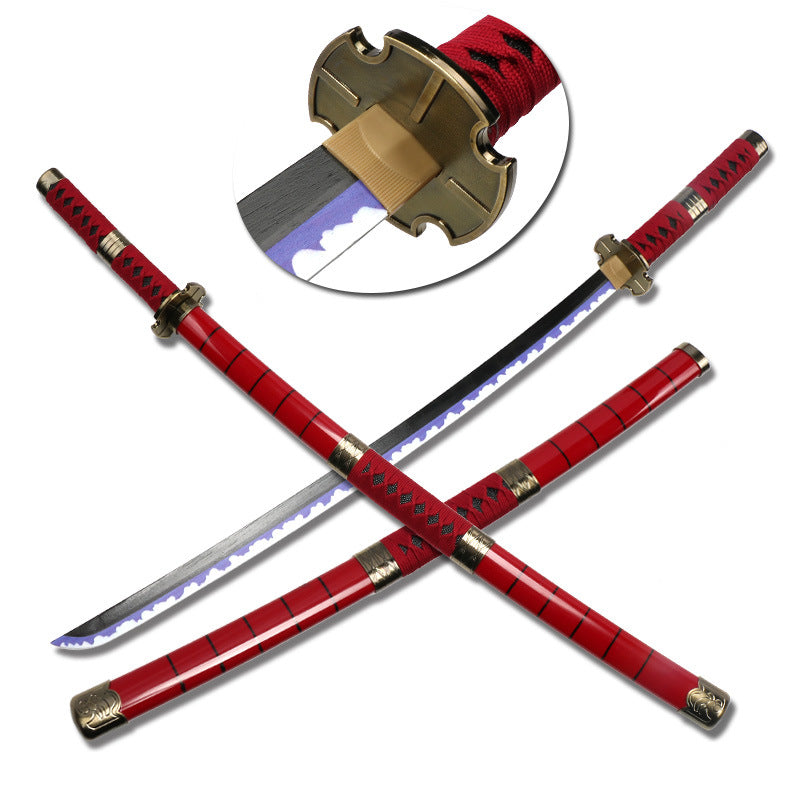 Roronoa Zoro Maquette d'outils 1:1 en bois