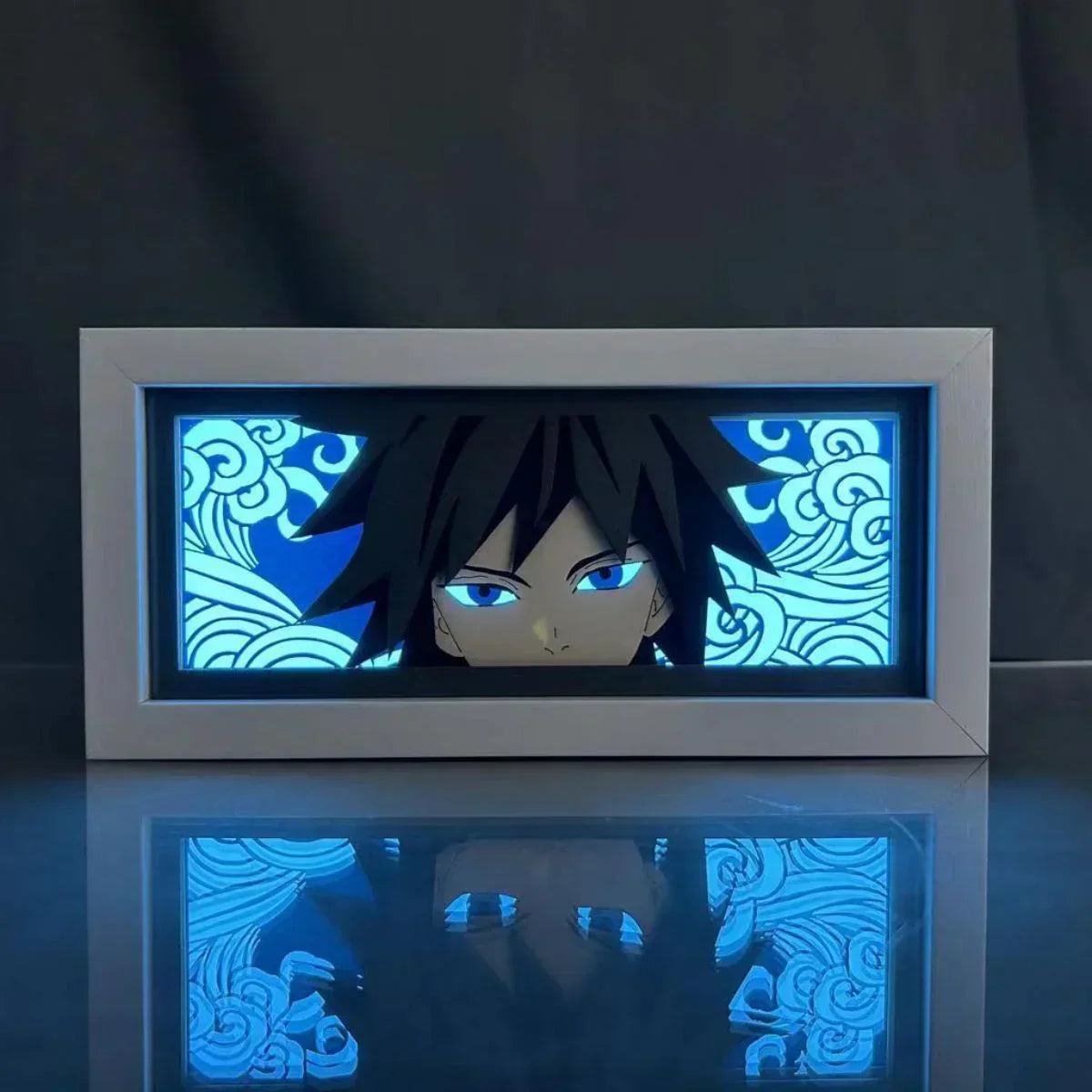 Tanjirou/Nezuko/Giyuu/Mitsuri Veilleuses de bureau exquises Luminescence Décoration de bureau