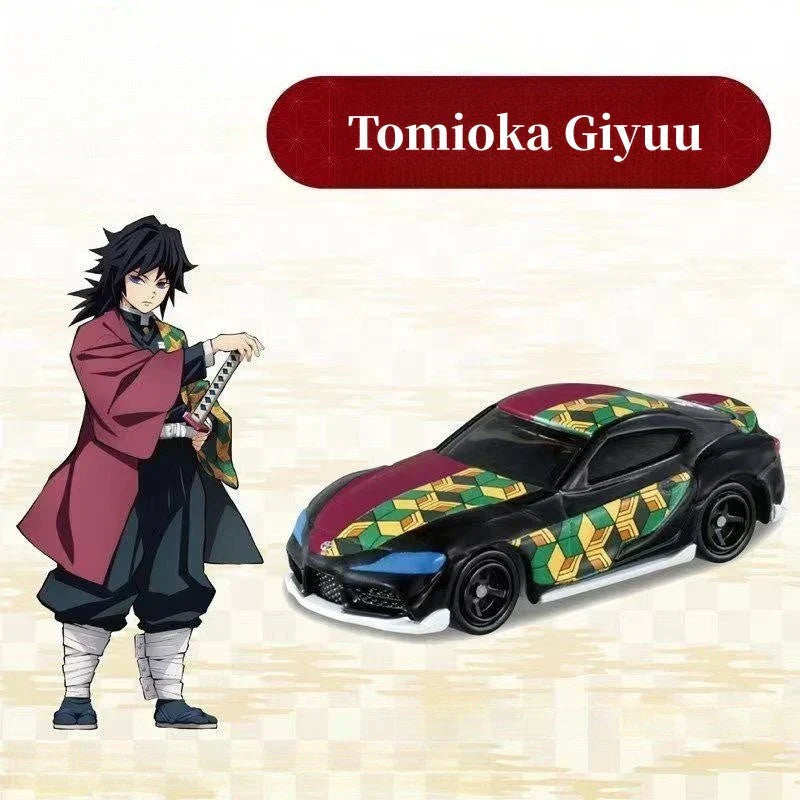 Tanjirou/Nezuko/Zenitsu alliage modèle réduit de voiture Voiture de sport Jeep Véhicule tout-terrain jouet