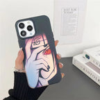 Coque de téléphone antichoc en silicone Uchiha Itachi pour iPhone