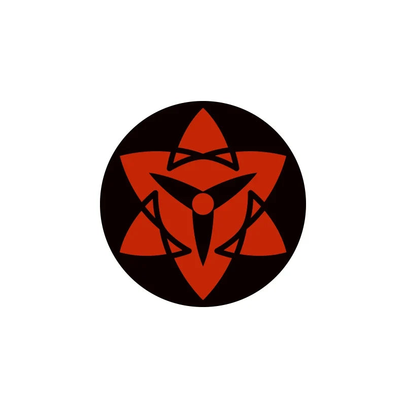 Collection de badges métalliques susuke/itachi/kakakshi Mangekyou Sharingan