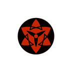 Collection de badges métalliques susuke/itachi/kakakshi Mangekyou Sharingan