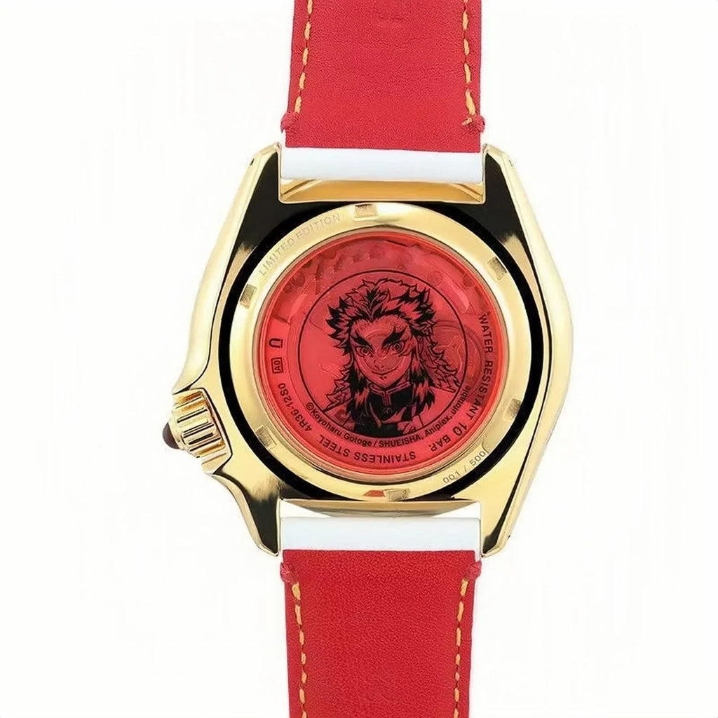 Montre à quartz unisexe Rengoku Kyoujurou, étanche 100 mètres