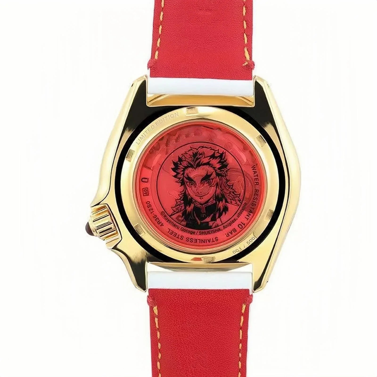 Montre à quartz unisexe Rengoku Kyoujurou, étanche 100 mètres