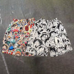 Luffy/Zoro/Sanji/Ace Bermuda ample d'été pour la maison