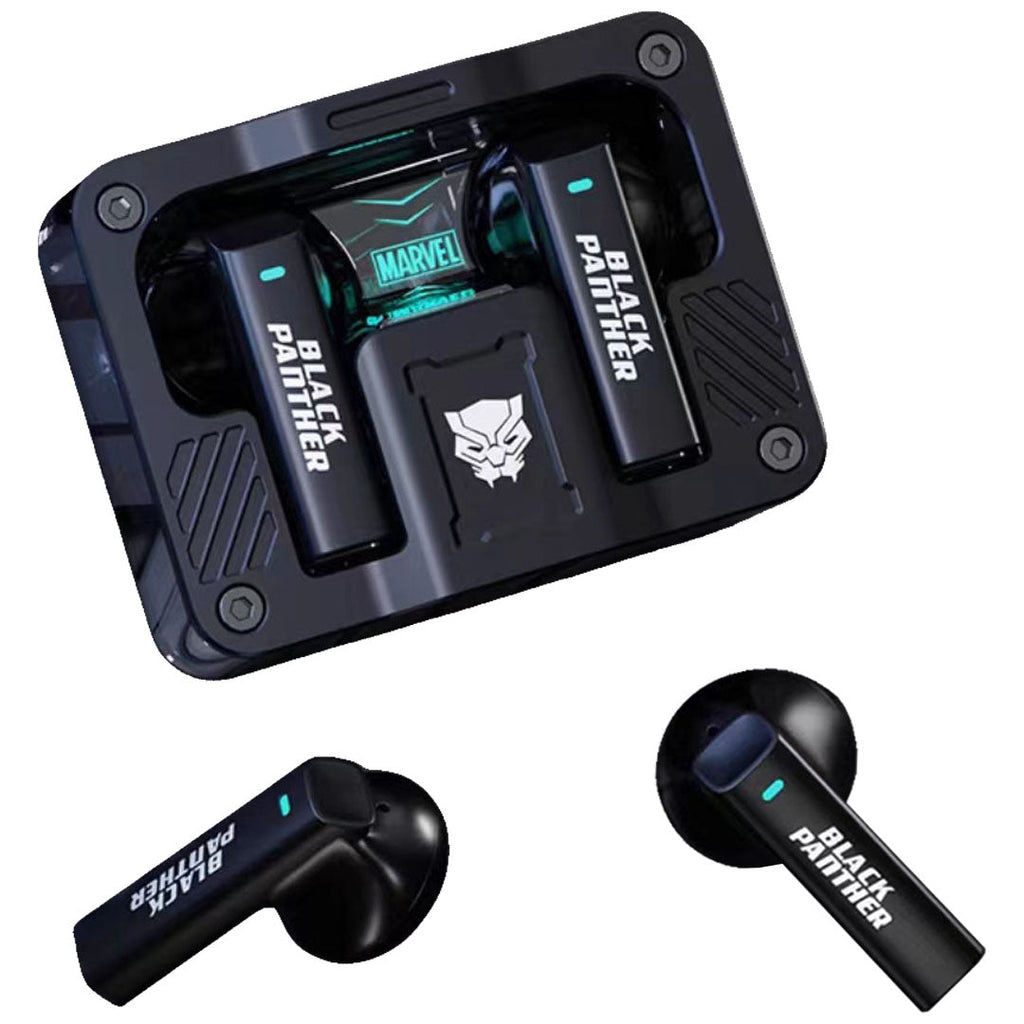 Écouteurs sans fil Marvel Iron Man Captain America, Casque Bluetooth Marvel avec étui de recharge