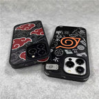 Coque de téléphone antichoc en silicone Kurama/Akatsuki pour iPhone