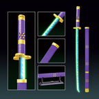 Roronoa Zoro Blocs de Construction Lumineux 806 Pièces Modèle Jouet