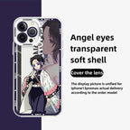 Coque de téléphone antichoc en silicone raffinée tendance Apple pour iPhone, Android Tanjirou/Nezuko