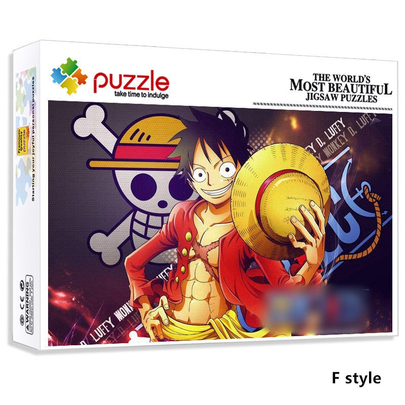 Luffy/Zoro 1000 PIÈCES Puzzle amusant