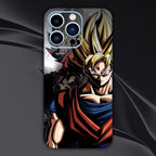 Autocollant à motif de personnage Son Goku pour coque arrière d'iPhone