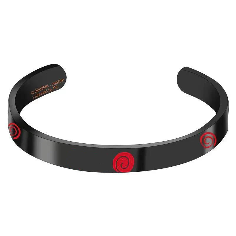 Bracelets secondaires en métal Jiraya/Itachi (diamètre intérieur 64 mm x 8 mm)
